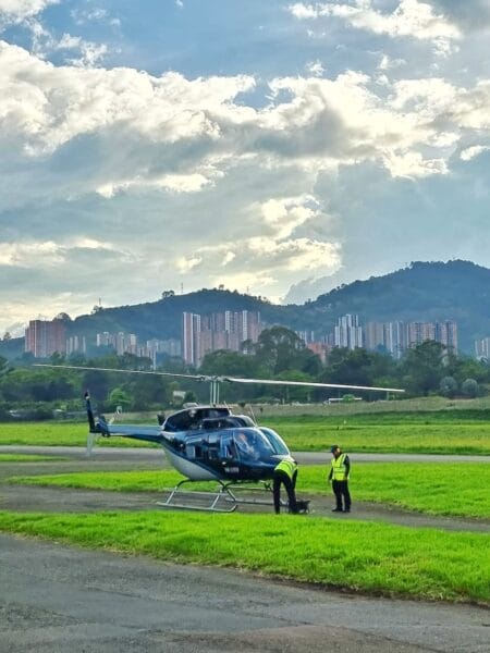 Tour in Helicopter in Medellin