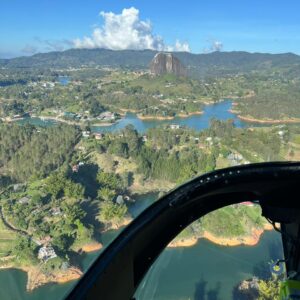 Guatape and helicopter tour